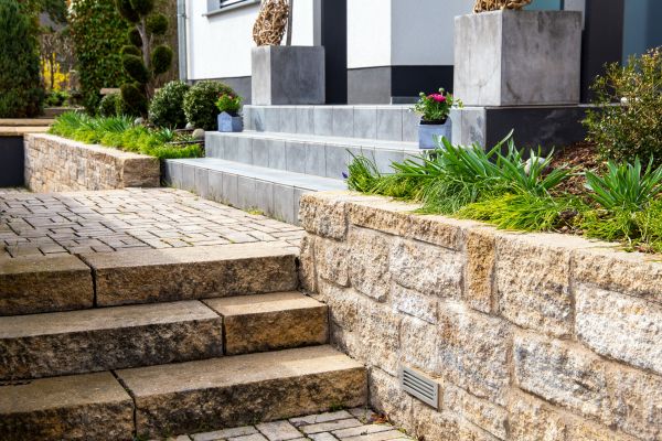 Stone Step Replacement in Anoka