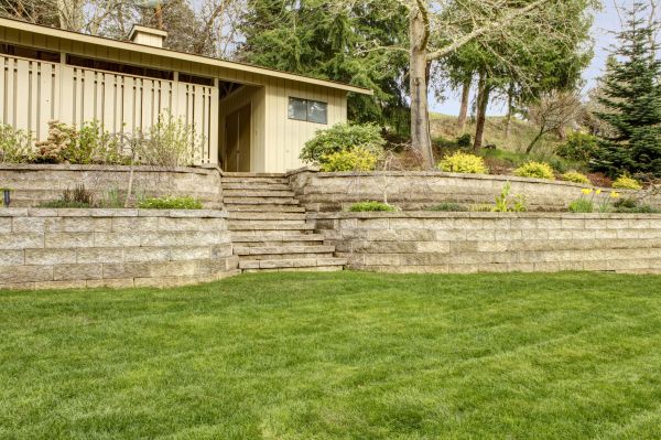 Retaining Wall Construction in Anoka