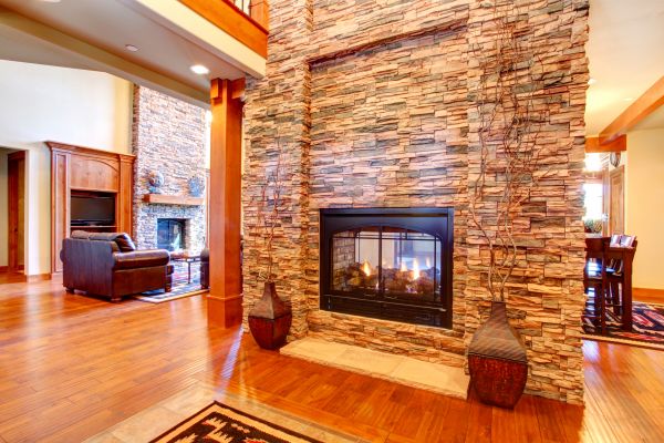 Stone Hearth Installation in Anoka