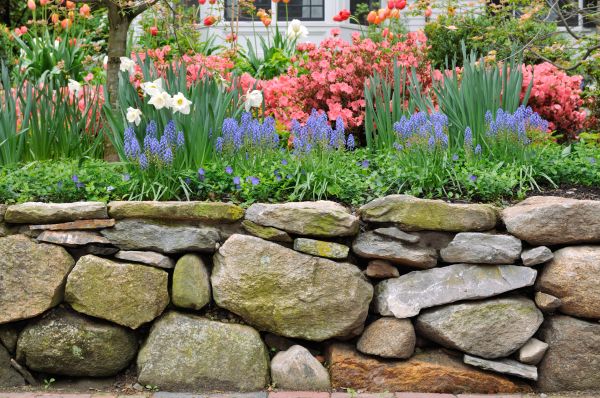 Garden Wall Installation in Anoka